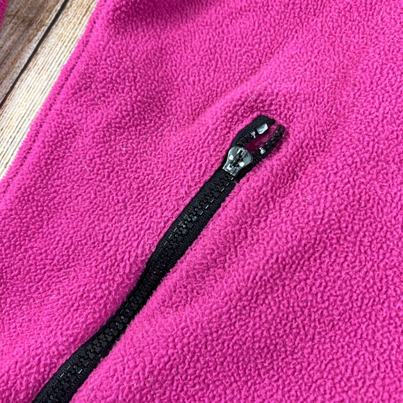 Women’s Trail Crest Deer Hunting Camo Pink Full Zip Fleece Jacket Large - Picture 5 of 6